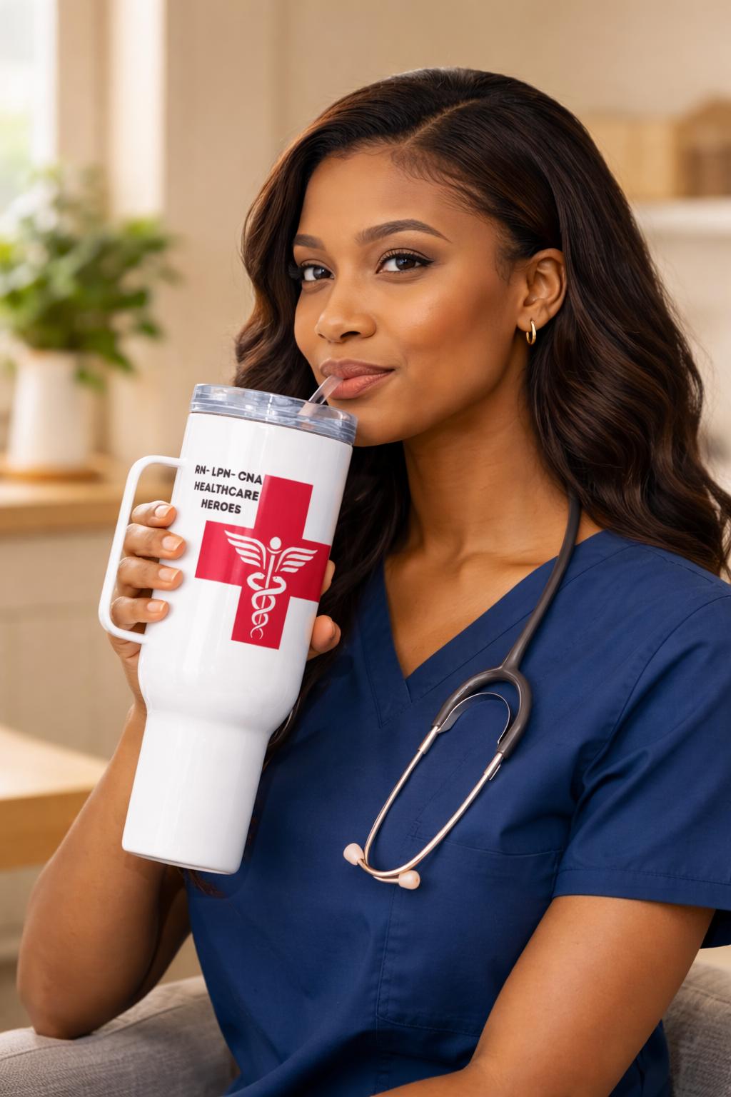 Travel Mugs|Travel Mugs for Nurses | Insulated Nurse Tumblers | NovaNurse